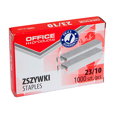 Скоби №23/10 1000шт.18072339-19 (10) (OFFICE PRODUCTS)
